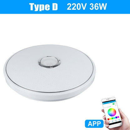 Modern RGB LED Ceiling Lights Home Lighting 36W-60W Bluetooth with Remote Control