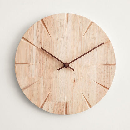 Modern Wooden Wall Clock