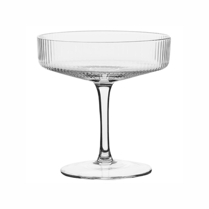 Mr. Ripley Textured Champagne & Cocktail Glass