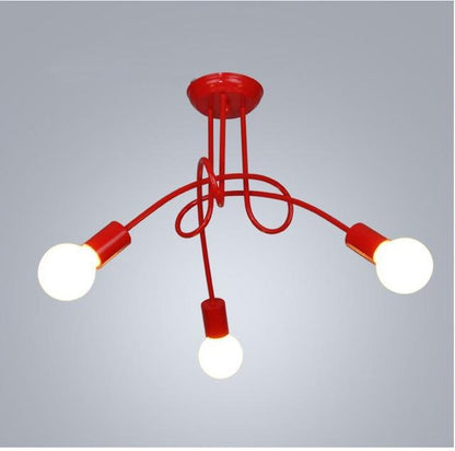 Multi-Color Creative Ceiling Lighting 3-5 Heads