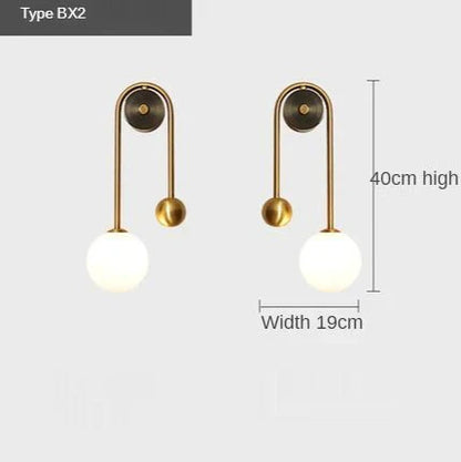 Neper Wall Light