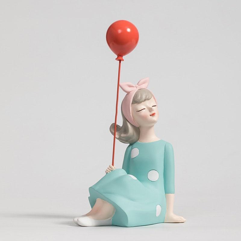 Nordic Girl with Balloon