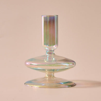 Nordic Iridescent Candle Holders