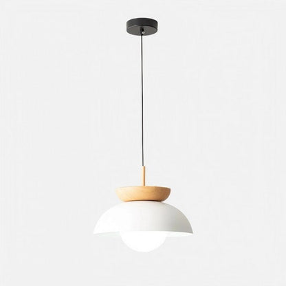 ElementBois - Nordic Half Wood Pendant Lamp