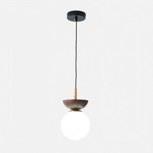 ElementBois - Nordic Half Wood Pendant Lamp