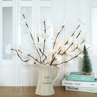 Orchid Branch Fairy Light Garland