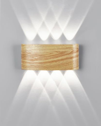 Lumina Woodgrain LED Sconce