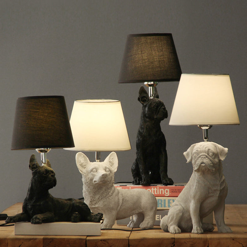 PupElegance - Art Deco Dog Table Lamp