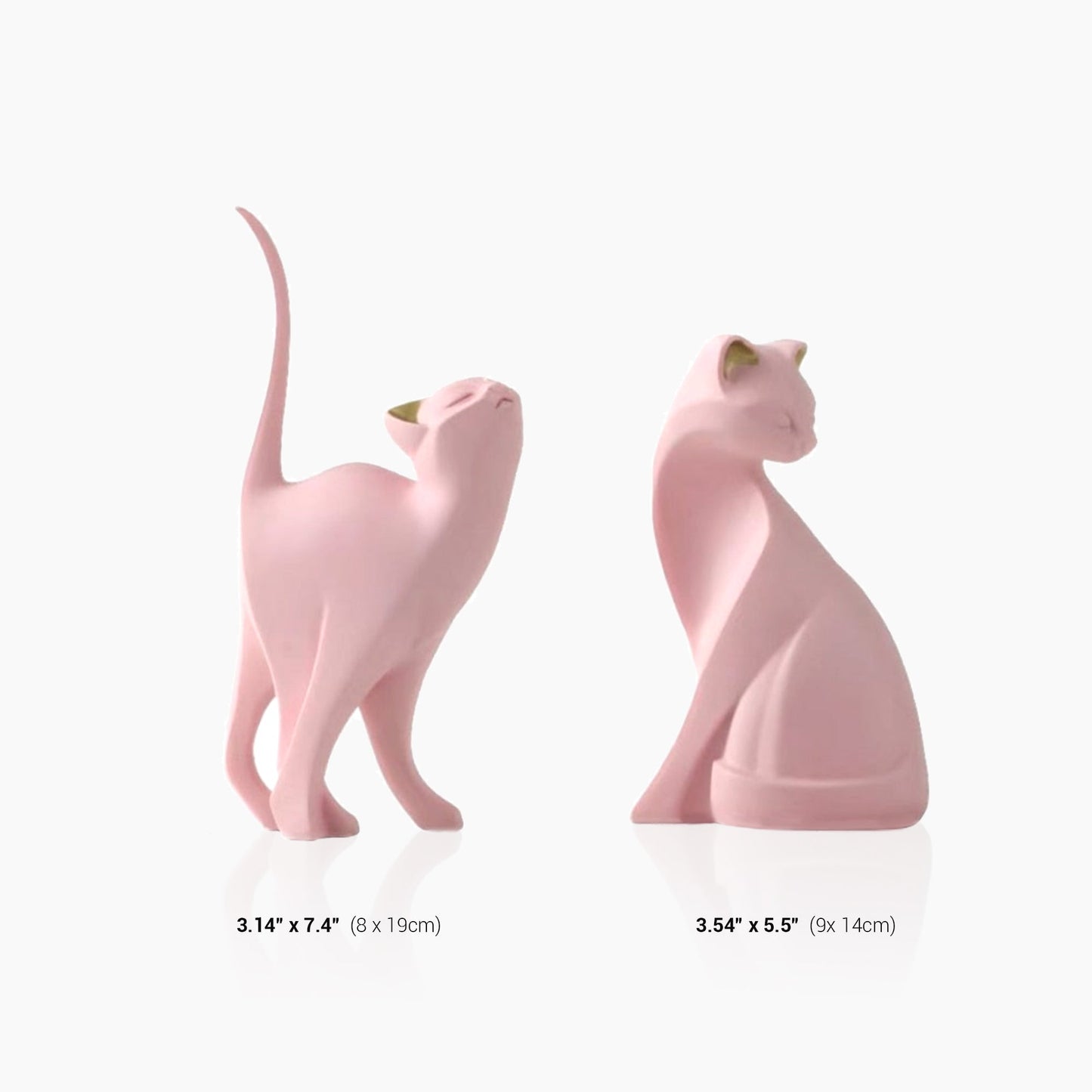 Pink Cat Sculpture