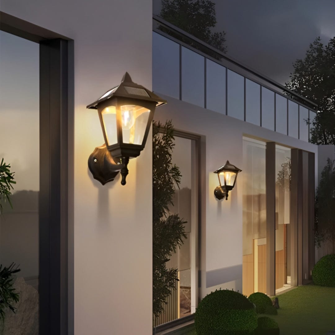 Classical Outdoor Solar Wall Light