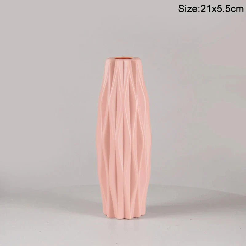 Pretty Pastel Coloured Flower Vase