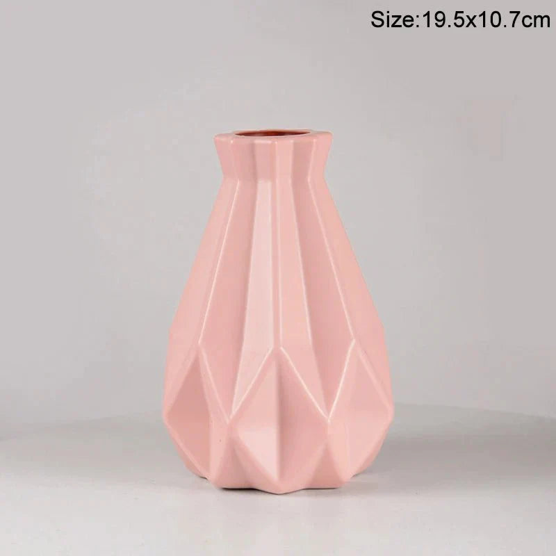 Pretty Pastel Coloured Flower Vase