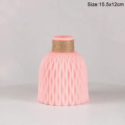 Pretty Pastel Coloured Flower Vase