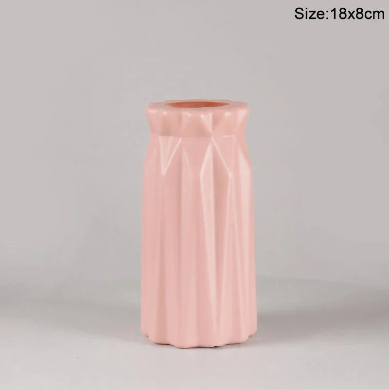 Pretty Pastel Coloured Flower Vase