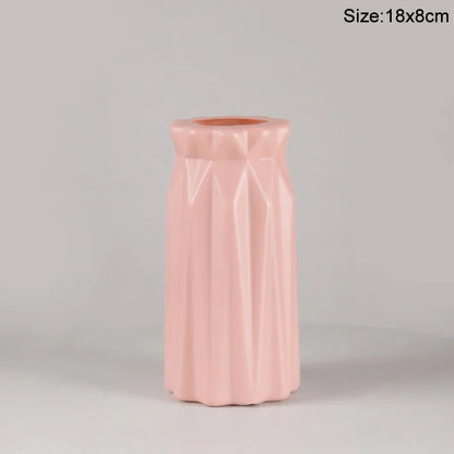 Pretty Pastel Coloured Flower Vase