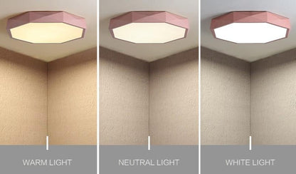 Miravique Geometric LED Ceiling Light