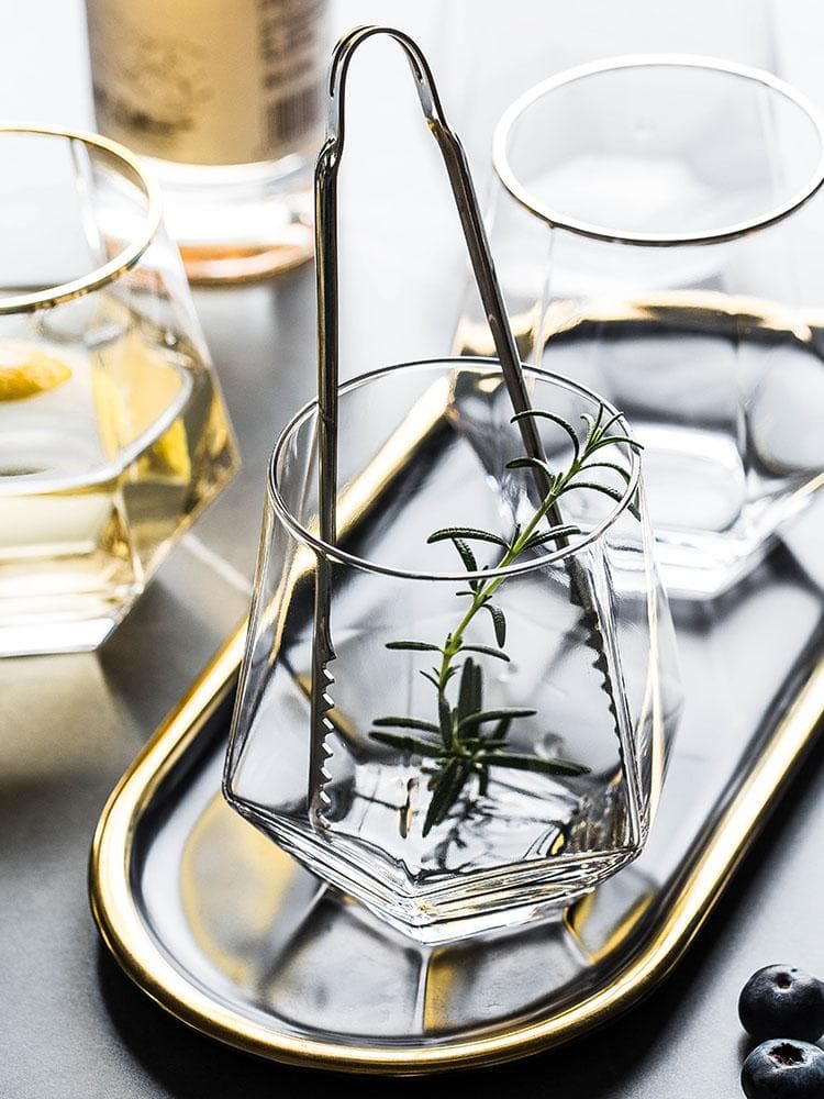 Hexagon Cocktail Glasses