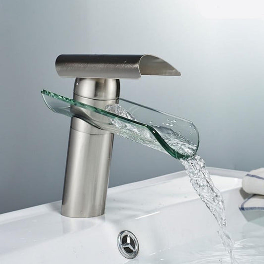 Miravique Glass Waterfall Faucet