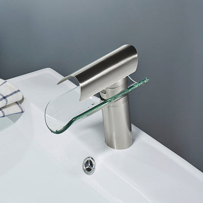 Miravique Glass Waterfall Faucet