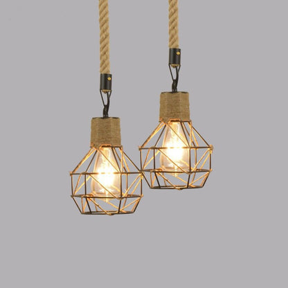 Rope Pendant Light