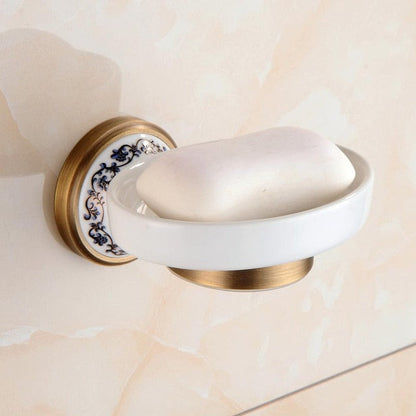 Miravique Brass Bathroom Hardware Set