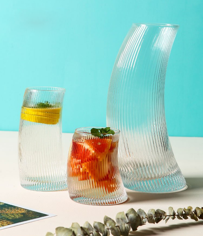 Mirage Water Jar and Glass Set