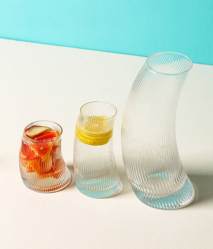 Mirage Water Jar and Glass Set