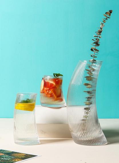 Mirage Water Jar and Glass Set