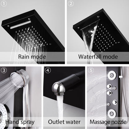 Stainless Steel Wall Shower Panel