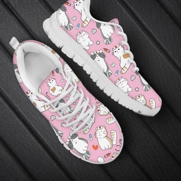 Cute Cat Tennis Sneakers