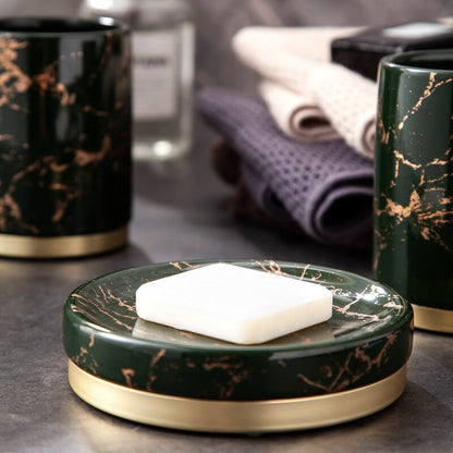 EMERALD LIGHTNING BATHROOM SET