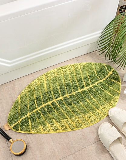 Miravique Banana Leaf Bath Mat