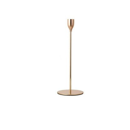 Champagne French Gold Taper Candle Holder Trio Set