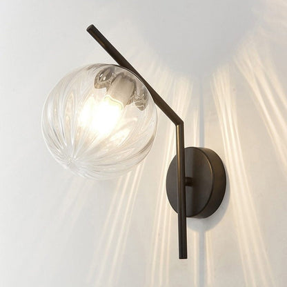 Miravique - Modern Glass Globe Wall Light