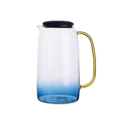 Glacial Blue Glass Drinkware