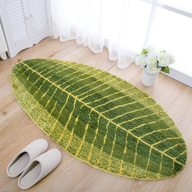 Miravique Banana Leaf Bath Mat