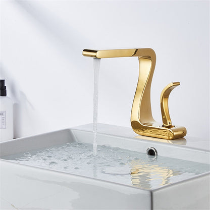 Miravique - Modern Curved Basin Faucet