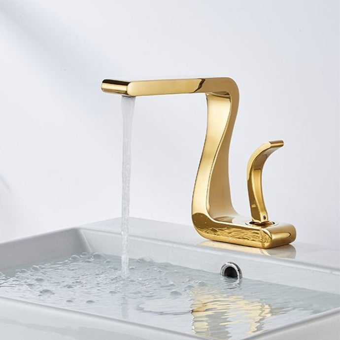 Miravique - Modern Curved Basin Faucet