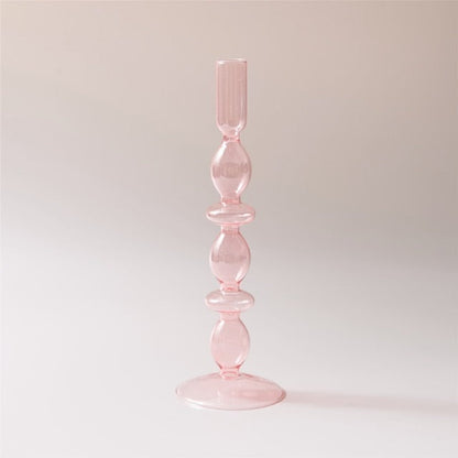 Danish Pastel Colorful Layered Candle Stick