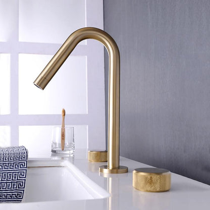 Miravique - Modern Double Handle Basin Faucet