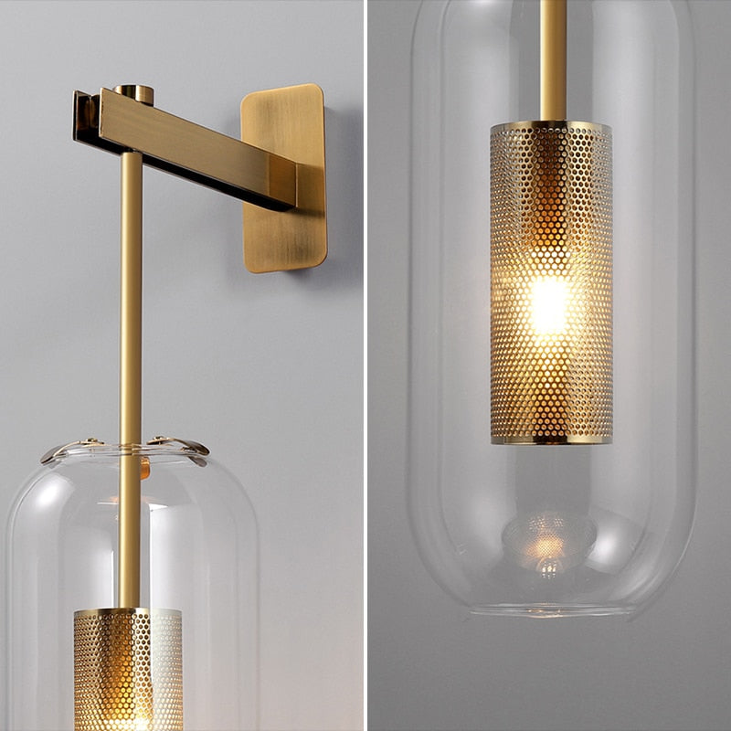 Miravique - Modern Glass Wall Lamp