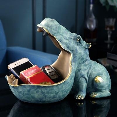 Hippo Figurine