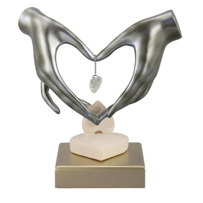 Hand Love Heart-Shaped Figurine