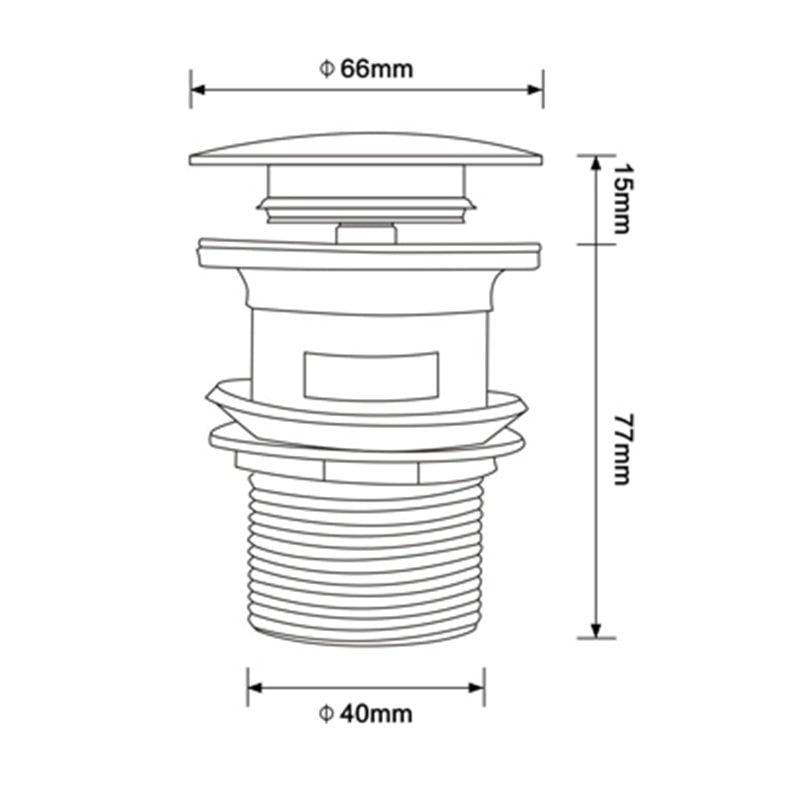 Miravique Brass Bathroom Sink Drains