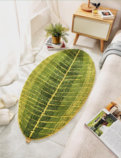 Miravique Banana Leaf Bath Mat