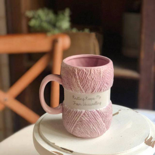 Knitting Mug