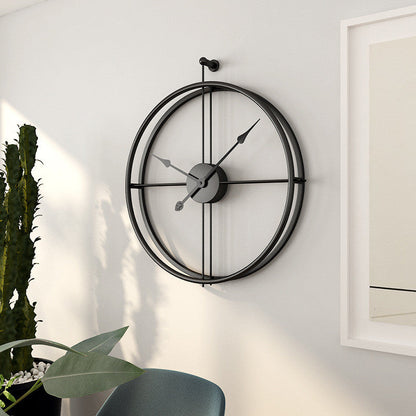 Miravique Minimalist Metal Wall Clock Large