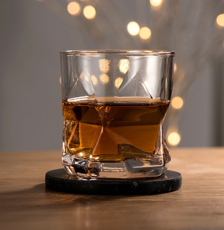 Faceted Whiskey Glasses