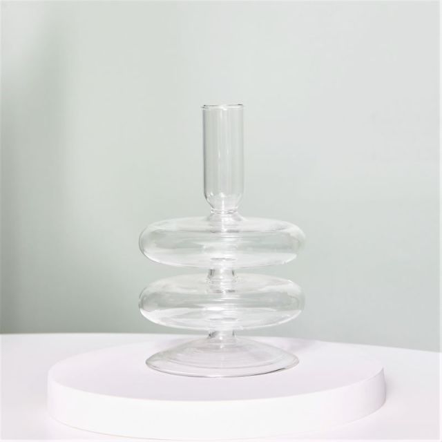 Danish Pastel Taper Candle Holder