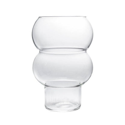 Clear Droplet Cocktail Glass